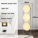 Axyaa Nordic Bauhaus LED Floor Lamp for Romantic Living Room Decoration