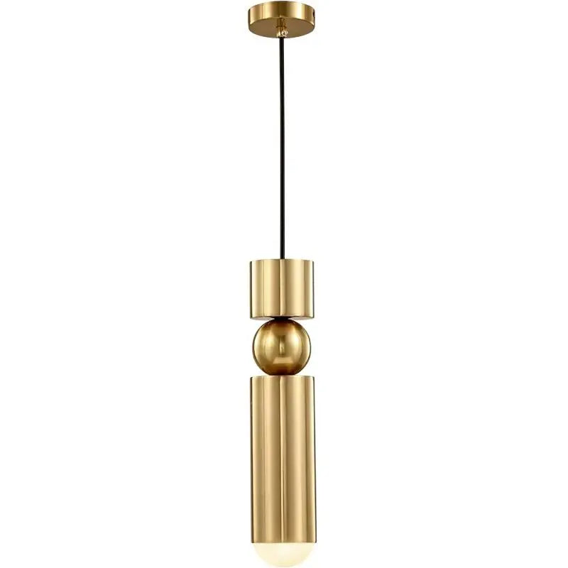 Axyaa Modern Nordic Villa GU10 Pendant Lights Gold Chrome Black Metal Lustre Fixtures