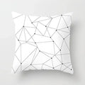 Axyaa Geometric Cushion Cover - Modern Home Living Room Sofa Pillow
