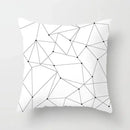 Axyaa Geometric Cushion Cover - Modern Home Living Room Sofa Pillow