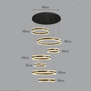 Axyaa Modern LED Chandelier Pendant Ceiling Light for Indoor Dining Room