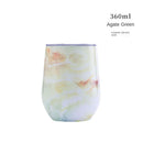Axyaa Stainless Steel Insulated Eggshell Cup - Red Wine/ Coffee Mug