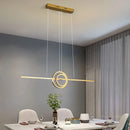 Axyaa Modern LED Dimmable Pendant Chandelier for Dining Room and Kitchen