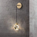 Axyaa Crystal Chandelier: Modern, Simple, Ideal for Bedroom, Aisle, Restaurant, Bar & Entrance