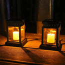 Axyaa Solar Palace Lantern Hanging Candle Lamp Outdoor Landscape Lighting