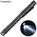 Axya Ultra Bright LED Flashlight Pen Light for Dentist Checking & Camping