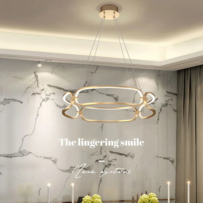 Axya Modern LED Pendant Chandelier for Home Decoration