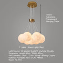 Axyaa Moon Ceiling Chandelier: Modern Indoor Lighting for Home Decor