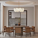 Axyaa Rotational Molding LED Pendant Chandelier - Nordic Luxury Home Decor Lamp
