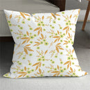 Yellow Leaf Plant Pillow Cover Home Decor Axyaa Branded Sofa Cushion Cover