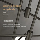 Axyaa Nordic Copper Pendant Lamp for Living Room Restaurant, Modern Minimalist Design