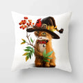 Axyaa Cartoon Cat Animal Sofa Cushion Cover - 45*45 Throw Pillow Home Decor