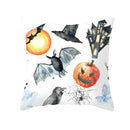 Axyaa Horror Pattern Polyester Pillowcase for Home Festival Decor