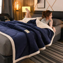 Axyaa Plush Triple-Layered Warm Blanket for Autumn/Winter