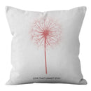 Axyaa Geometric Letters Print Sofa Cushion Cover Home Decor Party Bedding