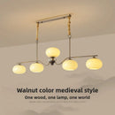 Axyaa Contemporary LED Chandelier for Dining Room, Bar, Bedroom, Hotel, Villa, and Cafe