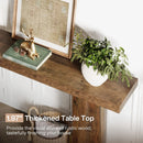 Axyaa 63" Farmhouse Entryway Console Table for Living Room, Hallway & Foyer