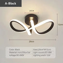 Axyaa LED Ceiling Light: Minimalist Line Lamps for Corridor, Aisle, Staircase & Entryway