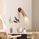 Axyaa LED Spotlight Wall Light for Bedroom Reading - Natural Stone Wall Sconce