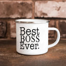 Axyaa Best Boss Ever Mug 10oz Ceramic Office Milk Cup Friends Gift