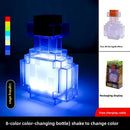 Axyaa Pixel Cube LED Night Light: Birthday Gift & Bedroom Decor for Warm Atmosphere
