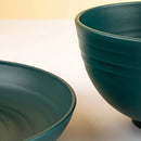 Axyaa Green Wheat Straw Cutlery Set and Tableware Collection