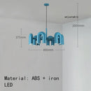 Axyaa Nordic U-Shaped LED Pendant Light for Stylish Spaces