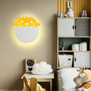 Axyaa LED Dinosaur Egg Kids Wall Lamp - Cute Cartoon Bedroom Light for Nursery