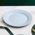 Axyaa Blue Green Polypropylene Dinner Plates Set of 4/10 - Eco-Friendly Lightweight Tableware