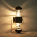 Axyaa Outdoor LED Wall Lamp Up Down Sconce Waterproof Glass Street Light