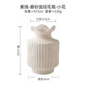 Axyaa Floral Relief Ceramic Vase: Living Room Decor, Handcrafted Ornament & Flower Arrangement