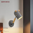 Axyaa Macaron LED Wall Lamp: Modern Nordic Colors for Bedroom, Living Room, Kitchen