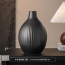 Axyaa Ceramic Threaded Vases for Table Decor & Flower Arrangements