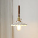 Axyaa Copper Ceramic LED Pendant Light with Knob Switch Fixtures