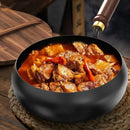 Axyaa Cast Iron Skillet Pan: Heavy-Duty Construction, Even Heat Distribution