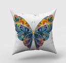 Axyaa Cartoon Butterfly Print Pillowcase 45*45cm