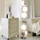 Axyaa LED Floor Lamp, Remote Control Dimming, Modern Minimalist Nordic Ins Style