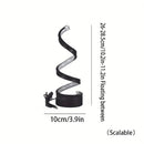 Axyaa LED Spiral Table Light with USB | Adjustable Brightness, Warm White, Bedroom, Living Room