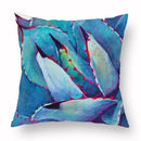 Axyaa Green Plant Cushion Cover for Home Decor