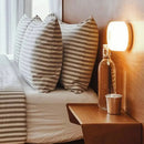 Axyaa Nordic LED Wall Lamp in Smoke Grey Amber for Home Decor