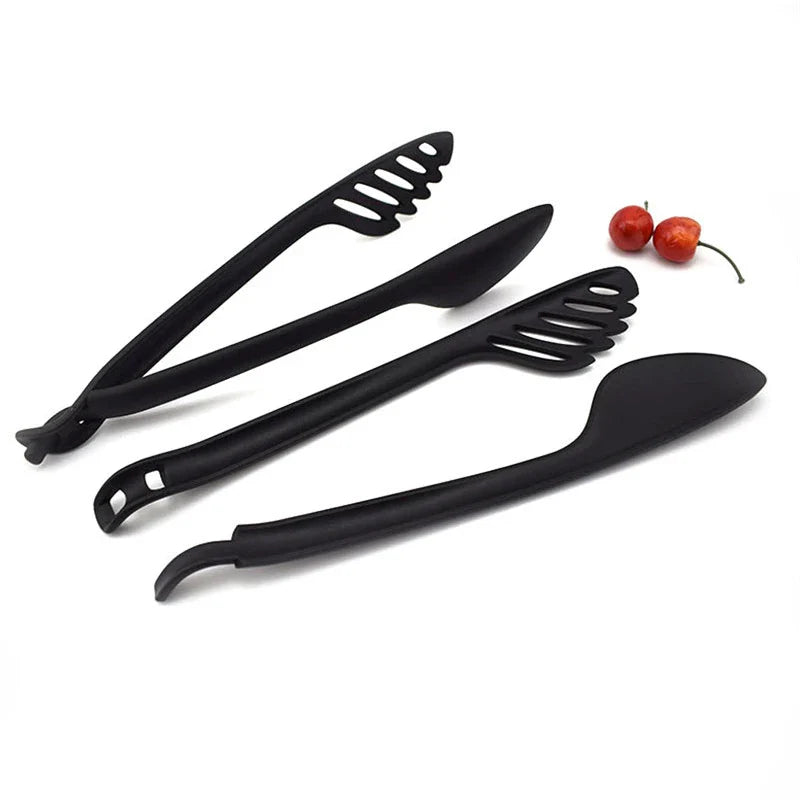 Axyaa BBQ Tongs - Versatile Nonstick Cooking Utensil for Kitchen