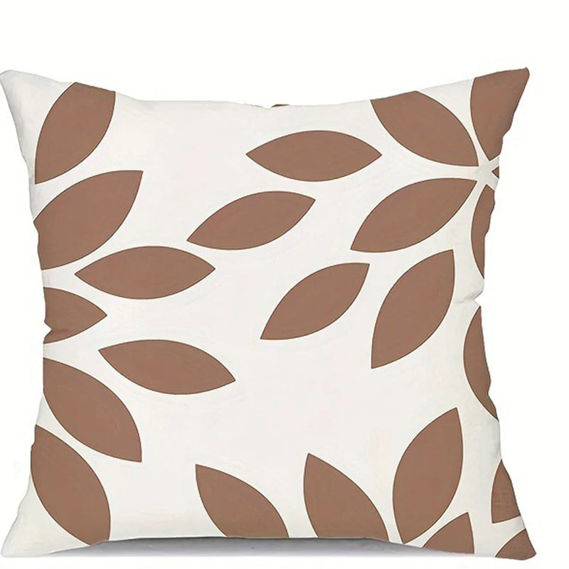 Axyaa Geometric Printed Pillowcase: Modern Minimalist Room Decoration