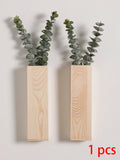 Axyaa Wooden Wall Planters for Indoor Plants and Flower Decor in Bedroom/Living Room
