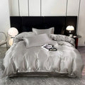 Axyaa Ice Silk Quilt Cover & Pillowcase Set - Summer Smoothness, Naked Sleep Quality