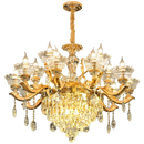 Luxurious Crystal Pendant Lamp for Living Room & Restaurant Décor by Axyaa