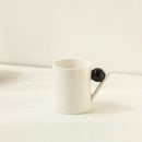 Axyaa Geometric Ceramic Coffee Cup Set