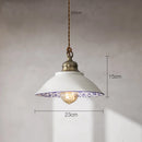 Axyaa Ceramic Vintage Hanging Lamp for Dinning Room Restaurant Bar Coffee Home