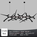 Axyaa Black Retro Chandeliers: Ceiling to Kitchen Island Lighting for Dining & Living Rooms