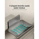 Axyaa Wall-Mounted Bathroom Soap Box and Storage Rack for Organized Bathroom Storage