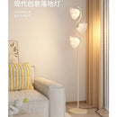 Axyaa Cream Wind LED Floor Lamp for Living Room Bedroom Study Decoration